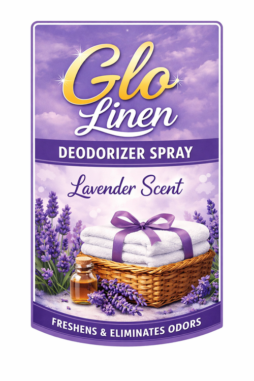 Glo Linen Deodorizer Spray – Freshen Your Space Instantly