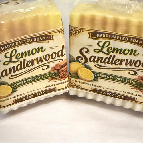 Lemon Sandalwood Shea Butter Bar
